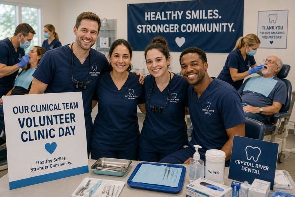 Our Clinical Team Volunteer Clinic Day