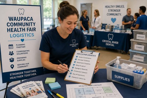 Waupaca Community Health Fair Logistics